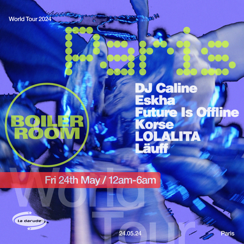 Flyer for event Paris | Friday.