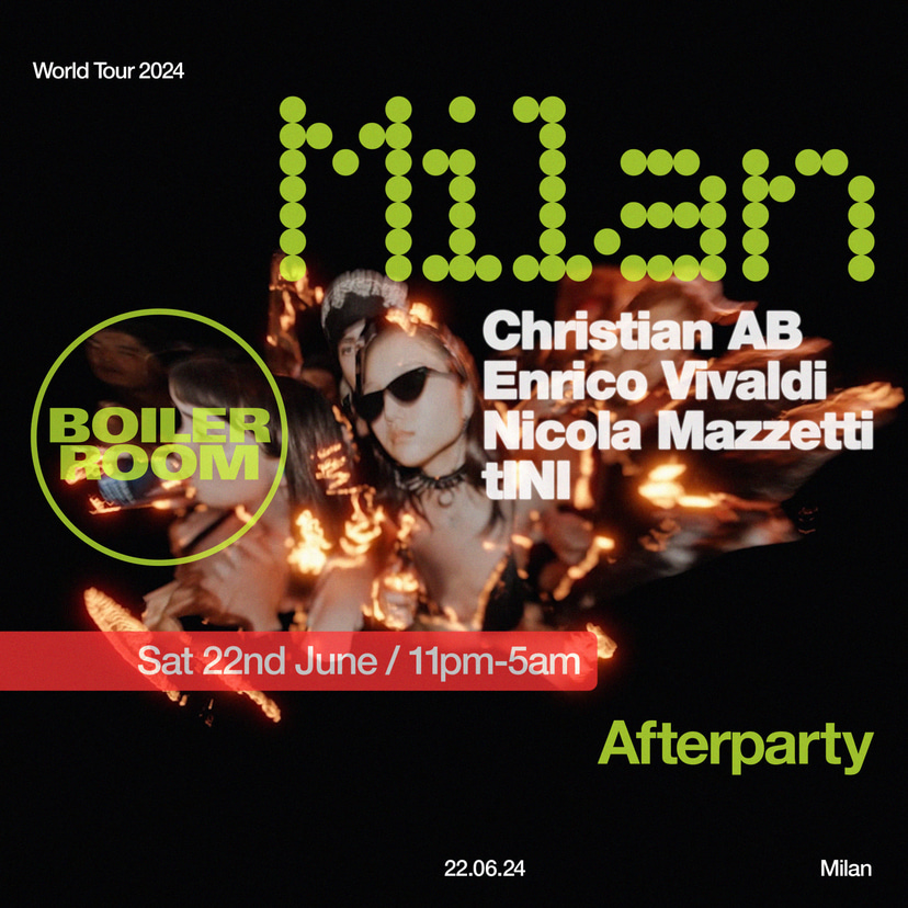 Flyer for event Milan | Afterparty.