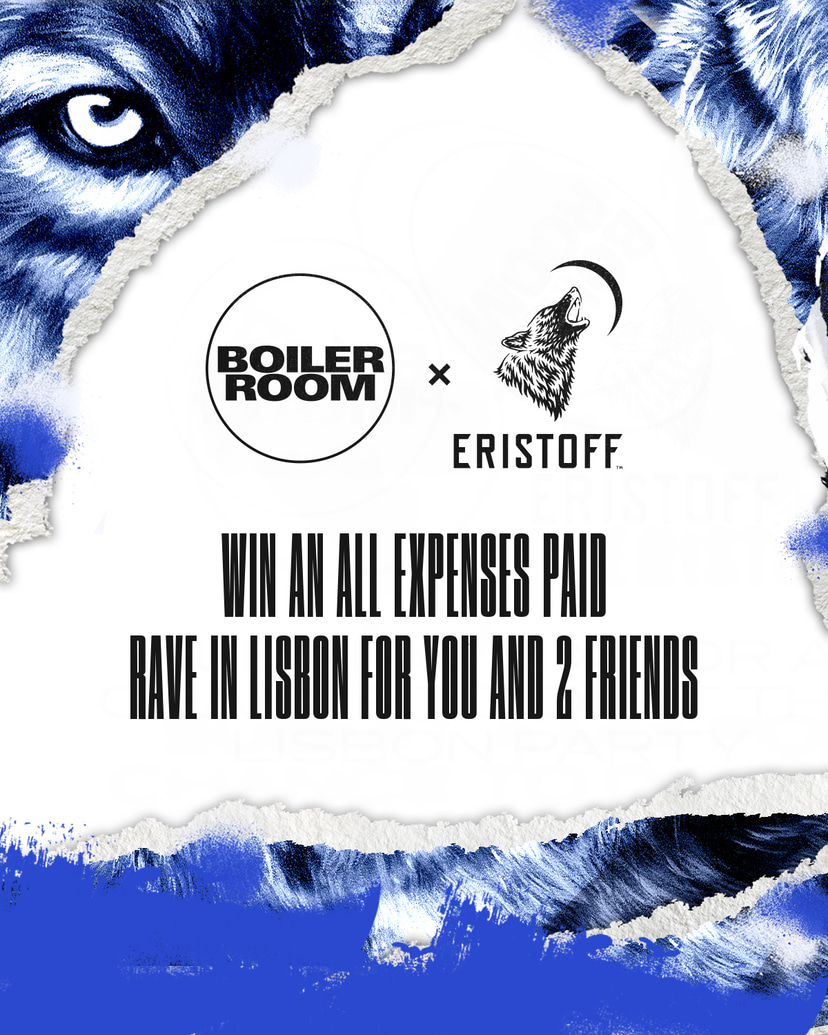 Flyer for event Eristoff: Win Lisbon.