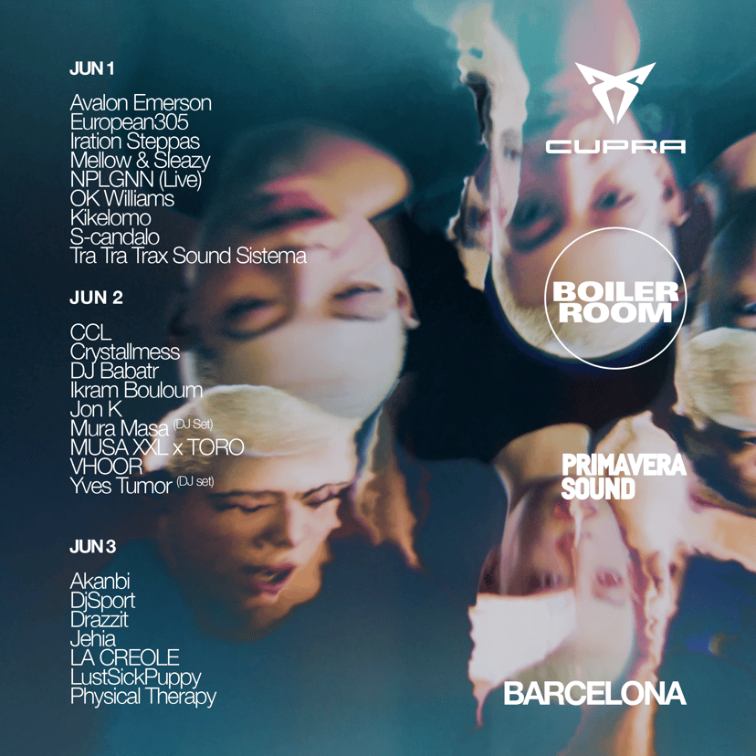 Flyer for event Primavera Sound Barcelona 2023.