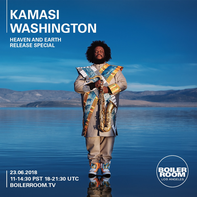 Flyer for event Kamasi Washington Heaven and Earth Album Release.