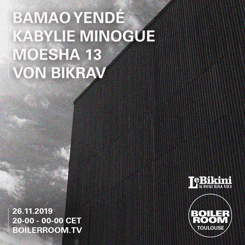 Flyer for event Boiler Room x Le Bikini: Toulouse.