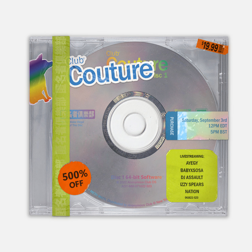 Flyer for event NYC: Anonymous Club.