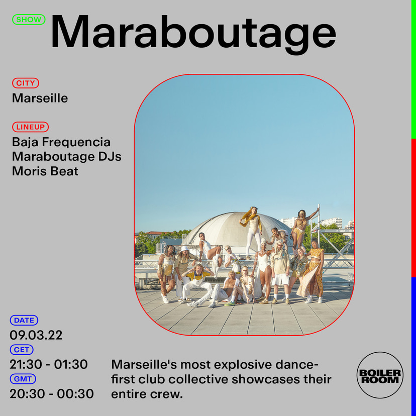 Flyer for event Marseille: Maraboutage.